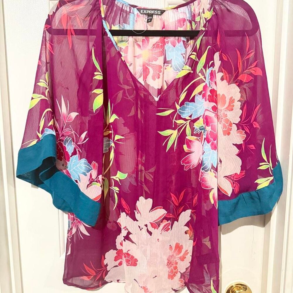 Express Women's multi Blouse